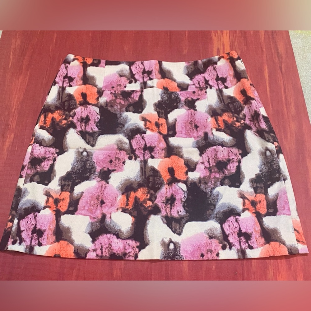 J. Crew Floral Mini Skirt Size 00
